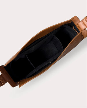 RHEA-Pram-Bag-Saddle-Tan-interior