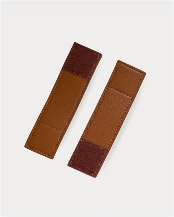 Replacement Pram Velcro Attachments - Tan