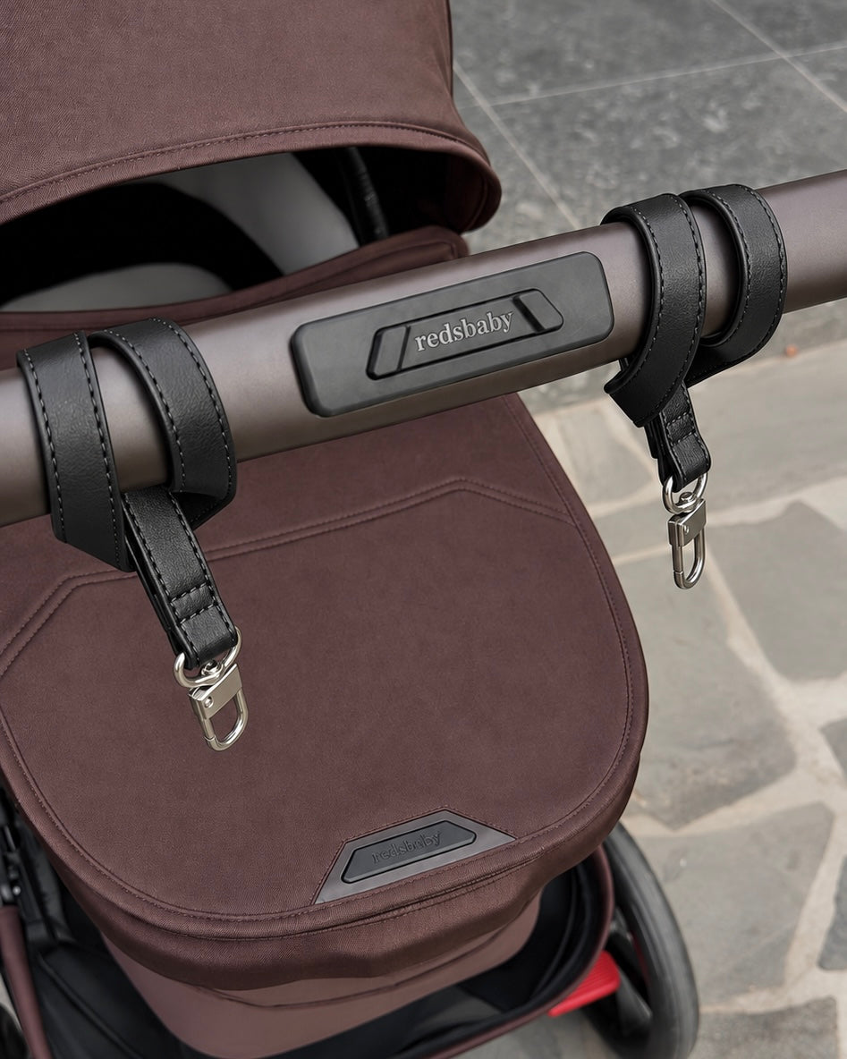 Pram Hooks - Black