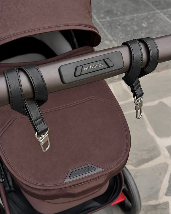 Pram Hooks - Black