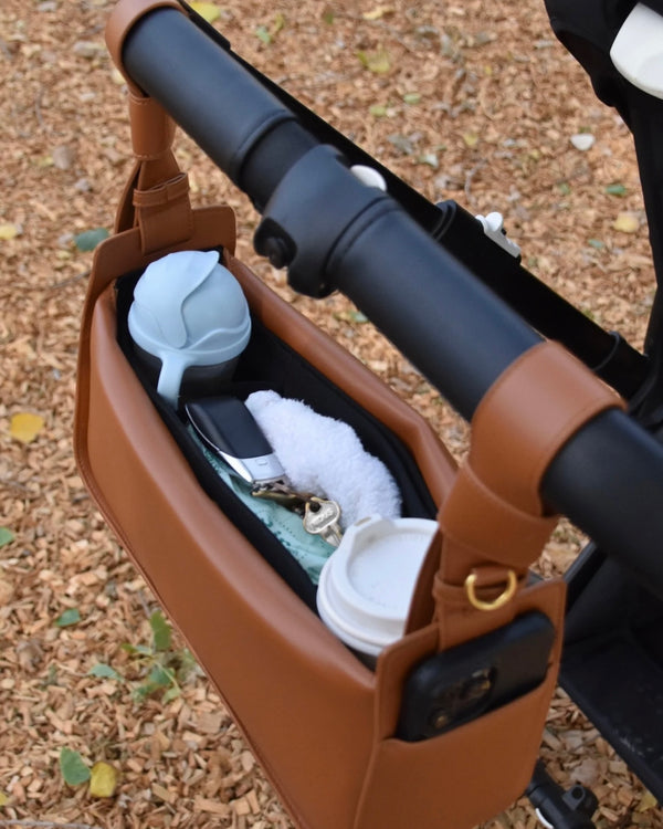 Pram Bag - Saddle Tan